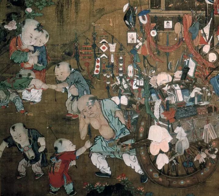 货郎图里看古人购物,双十一货郎图里看古人购物