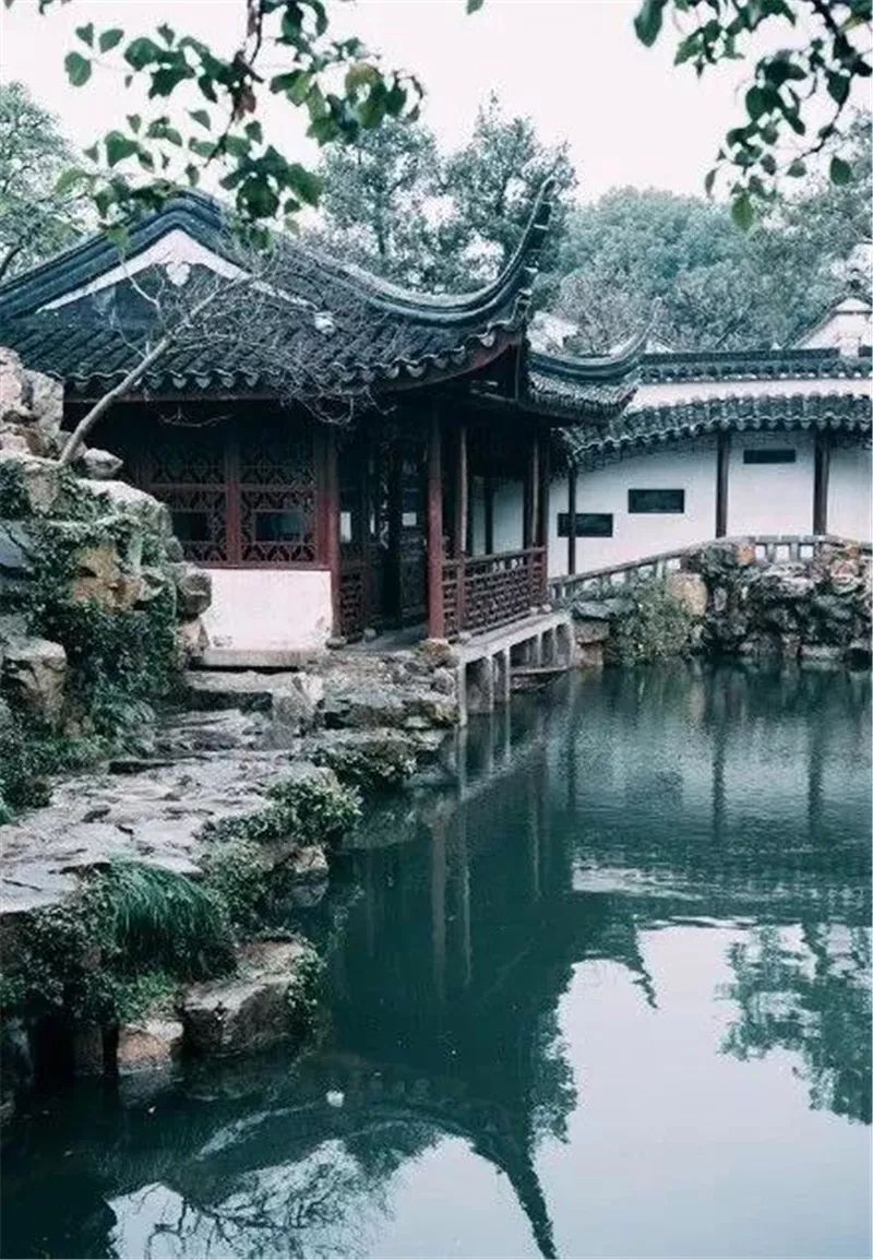 中国古典园林的诗画意境,中式园林画意