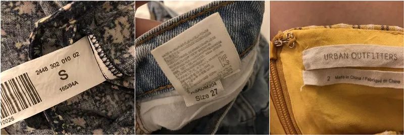 世界各国size对照表,各国衣服尺寸对照表