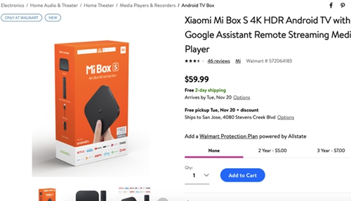 小米电子产品生态链,小米激光电视店铺展示