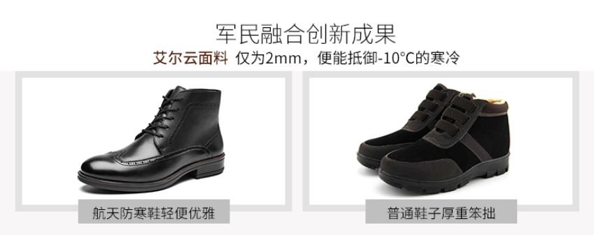 航天防寒鞋女款,加厚保暖鞋零下30度抗寒