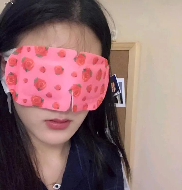 蒸汽抗疲劳缓解黑眼圈眼罩,泰国草本蒸汽眼罩