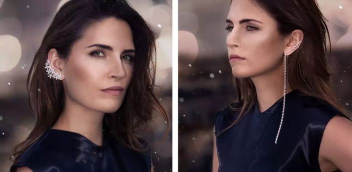 耳夹高级感珍珠,精致耳夹高级感珍珠元素