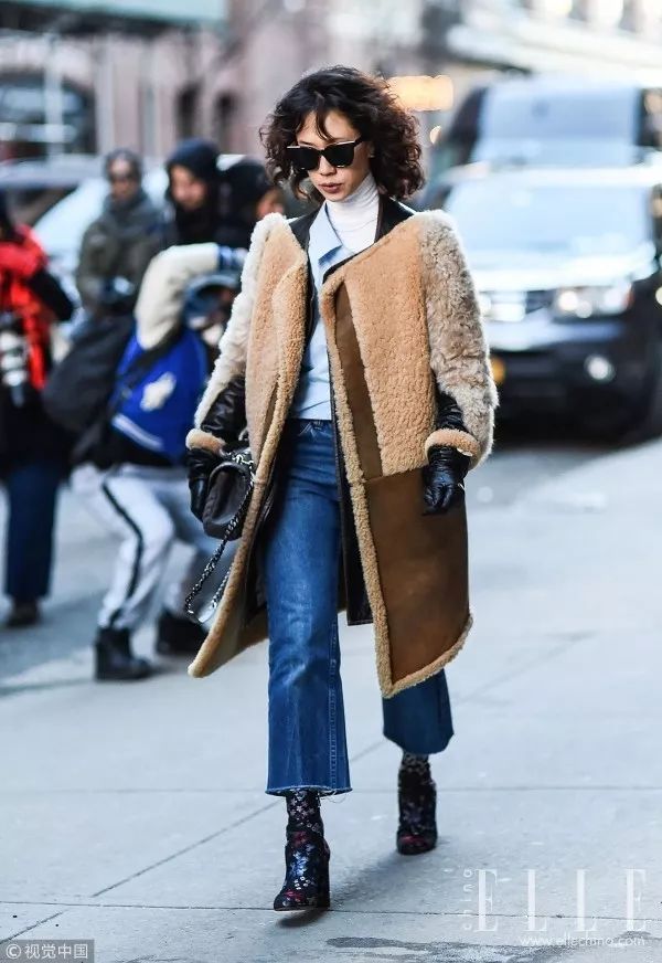 秋季长外套的多种穿法,外套太长了怎么穿才好看