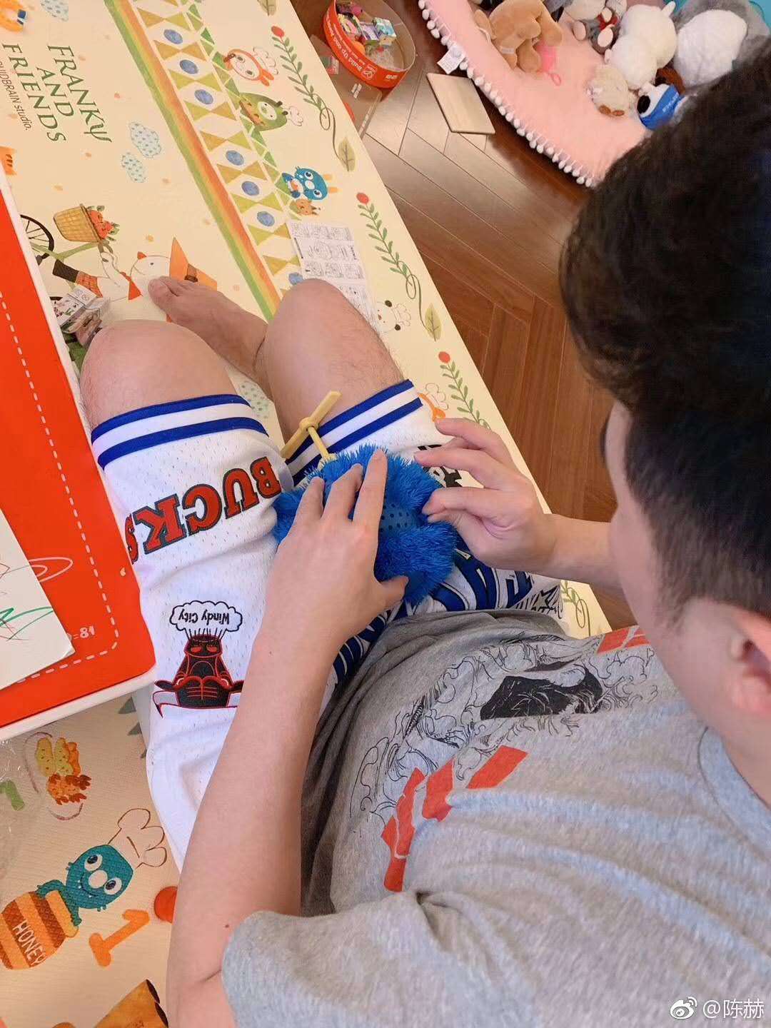 陈赫送给女儿的生日礼物,陈赫给女儿庆生了吗