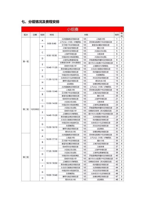 中国足球小将征战时间,中国足球小将第二轮比赛
