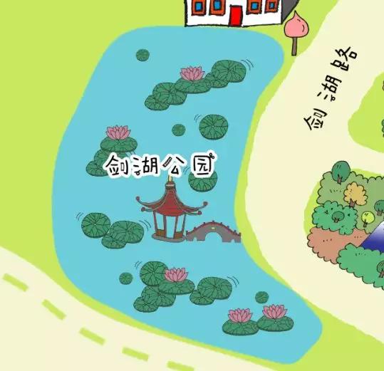 滨州职业学院风景图,山东科技职业学院手绘地图