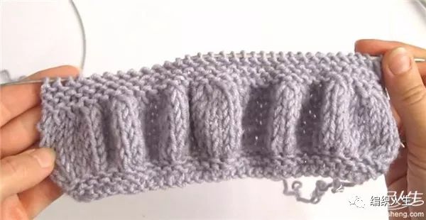 简单的棒针织围巾花样,棒针的织法简单又好看