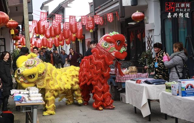 约不？浙沪山塘联合办了一场“味道十足”的年货节