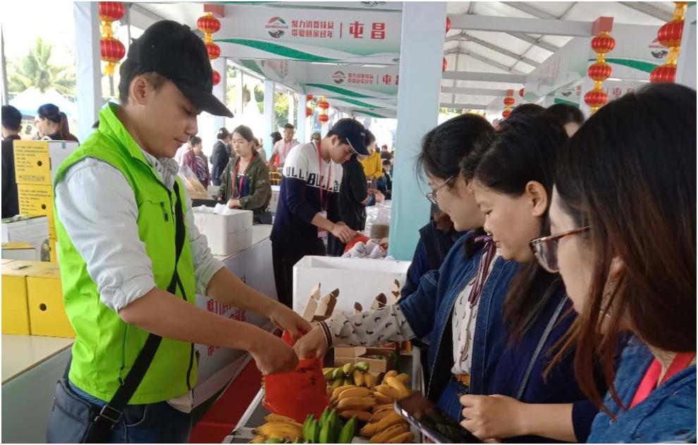 海口国兴大道年货大集,海南消费扶贫年货大集