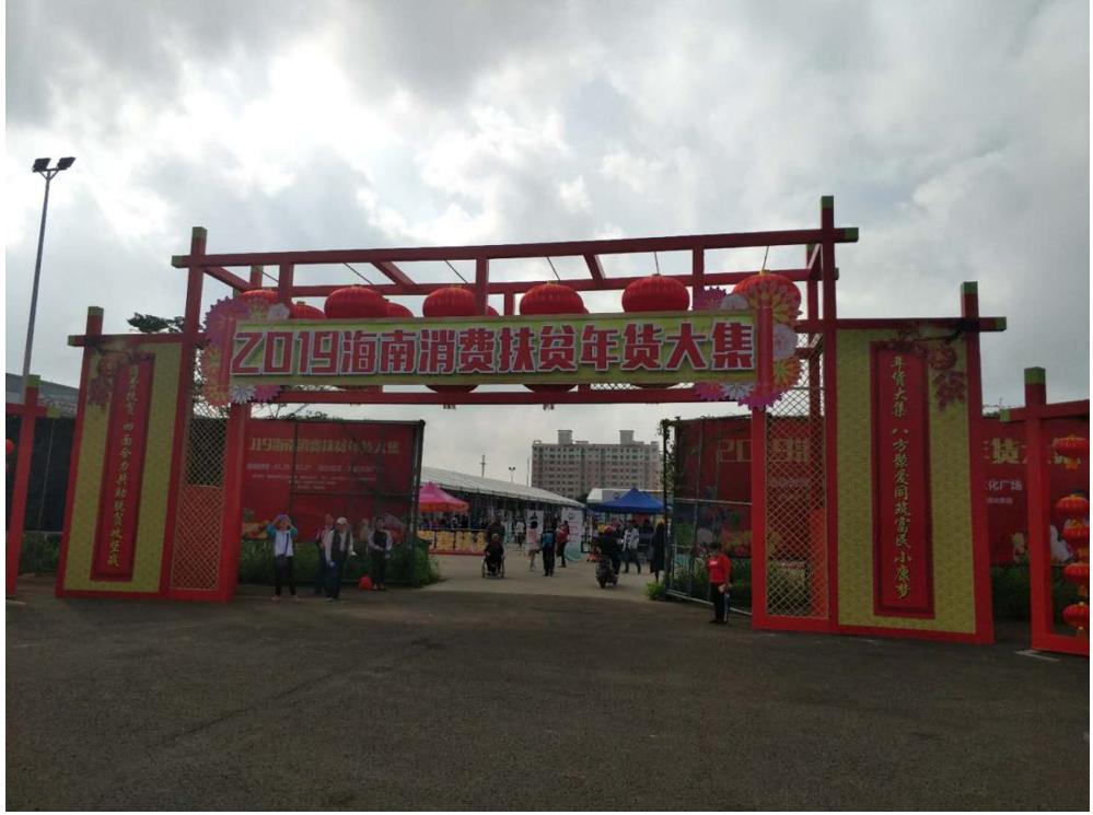 海口国兴大道年货大集,海南消费扶贫年货大集