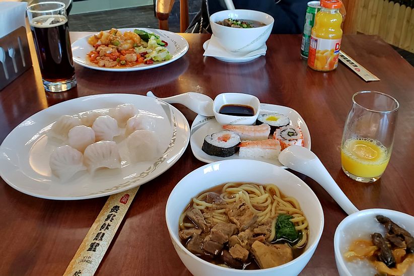 中国国际航空头等舱体验,国航波音747头等舱和公务舱的区别