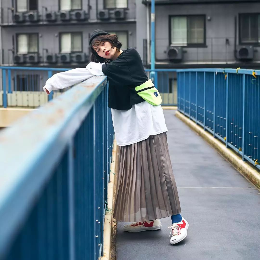 匡威亮橙欧阳娜娜,欧阳娜娜匡威经典款