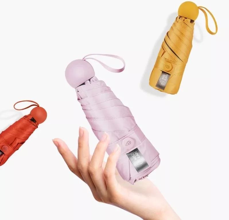 超强防晒防雨胶囊伞,胶囊伞防紫外线小巧便携12.5长