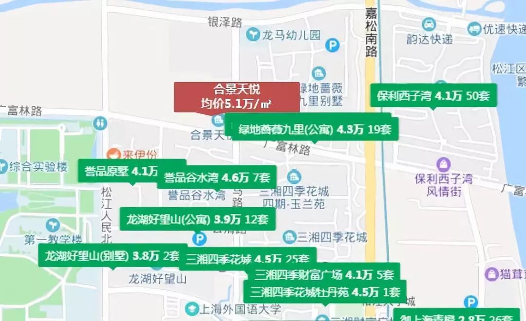 松江新城最好的楼盘,松江新城最新楼盘房价