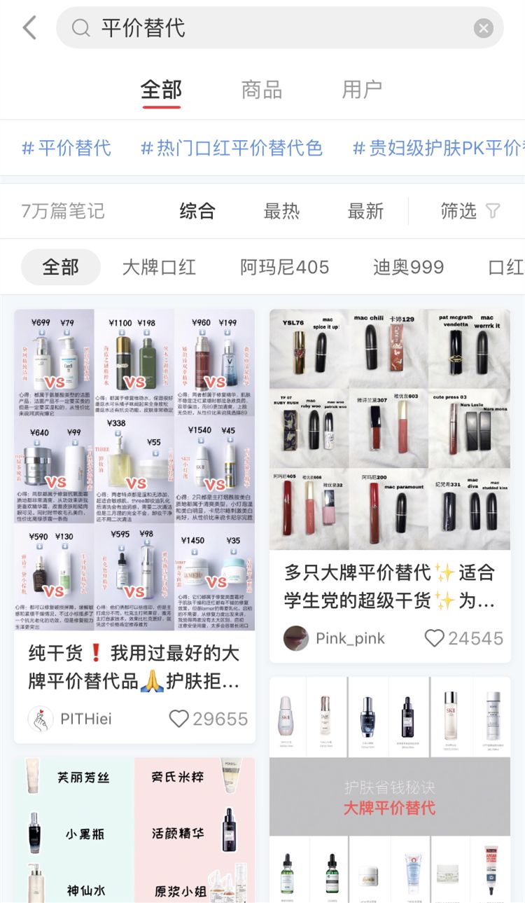 高价美妆平价替代品怎么选,美妆店平价替代品有哪些