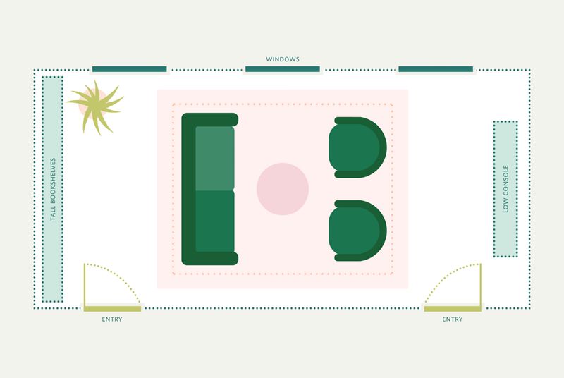 特别窄小的客厅,又窄又长的客厅