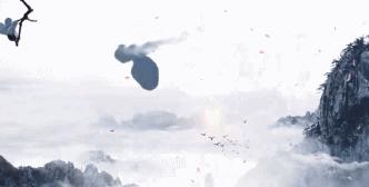 好一幅诗情画意的画,一幅天地浑然一体的水墨丹青