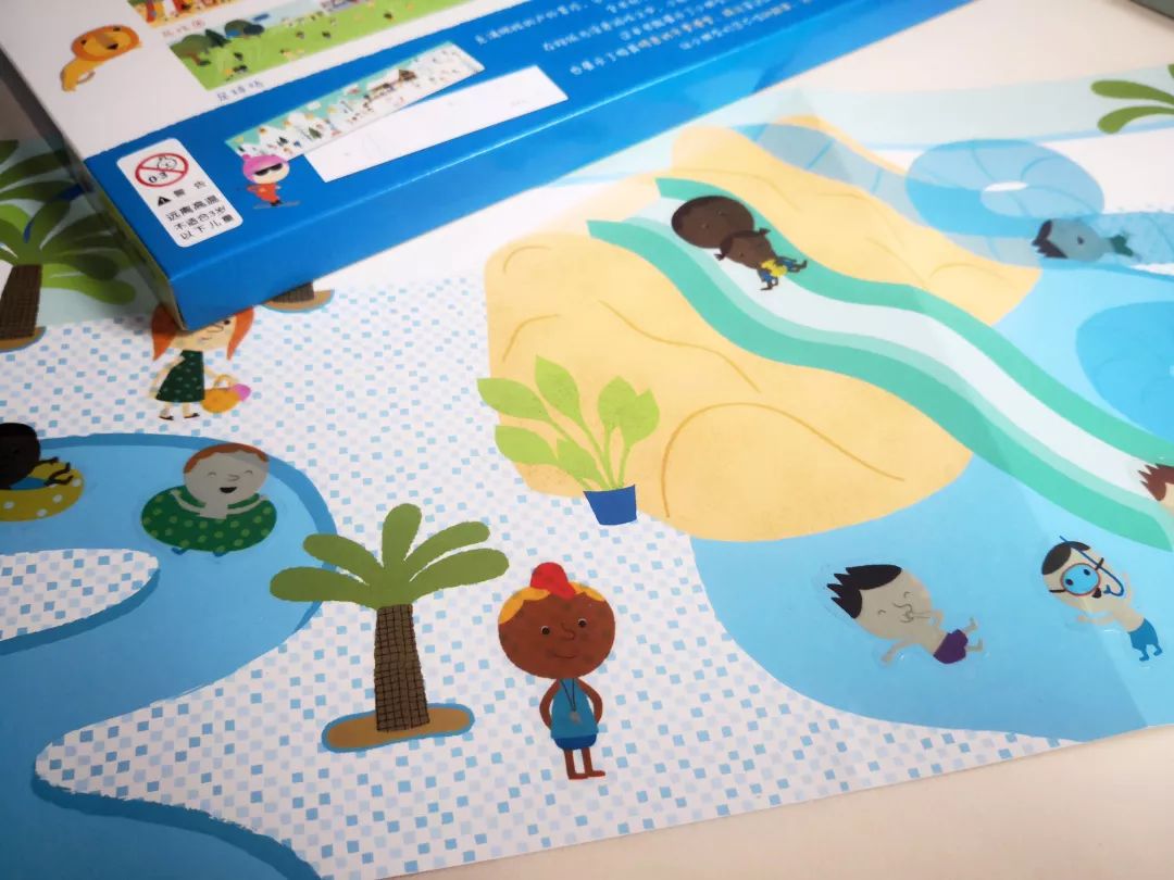 团|这套贴纸涂色书,我专程从中国带到了英国!