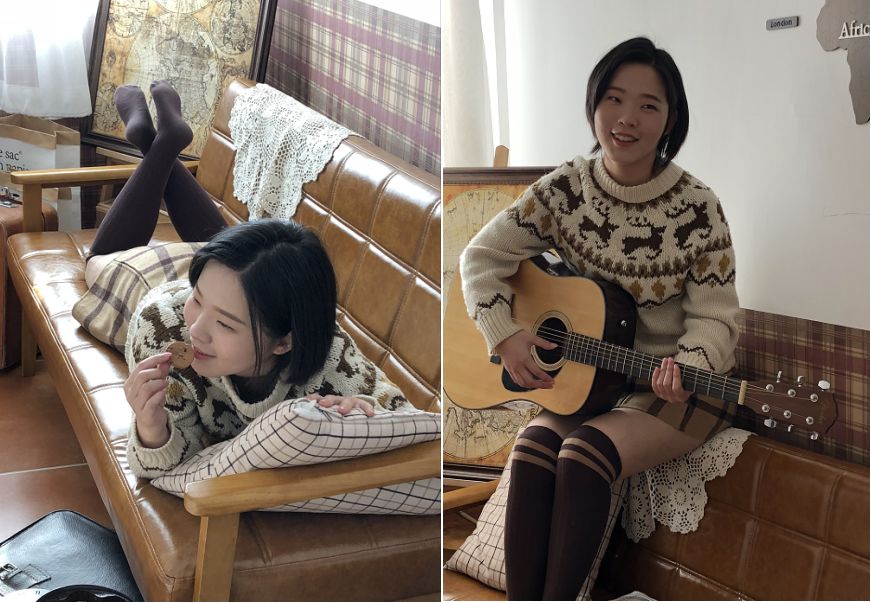 假小子变装惊艳全场的样子,肿眼泡假小子