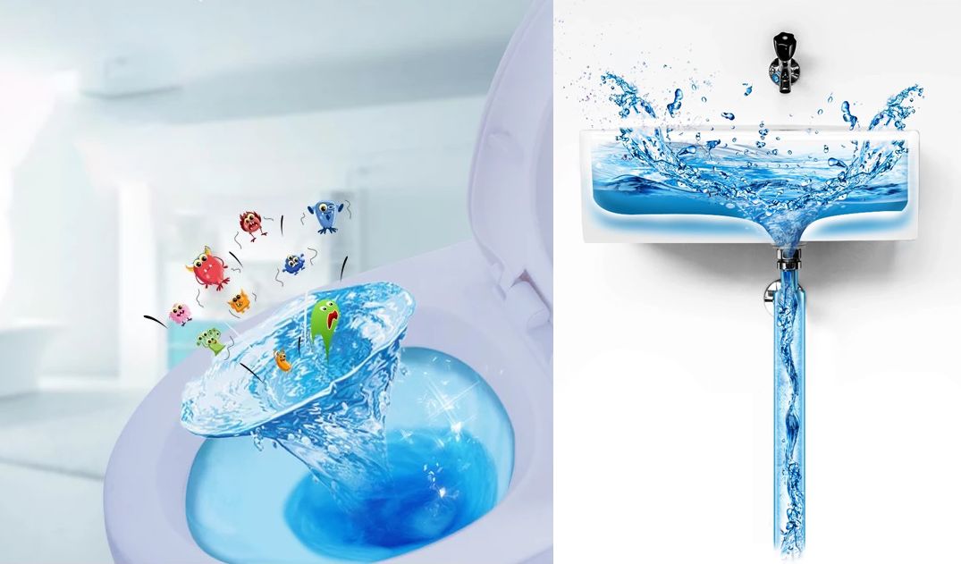 厕所溶解污垢,厕所快速去污垢