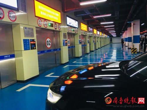 济南舜耕路智能停车场,济南舜耕山庄智能化立体车库