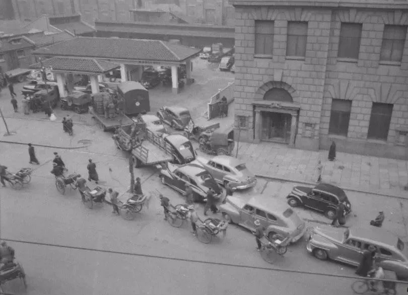 民国恶性通胀老照片,民国上海通货膨胀照片