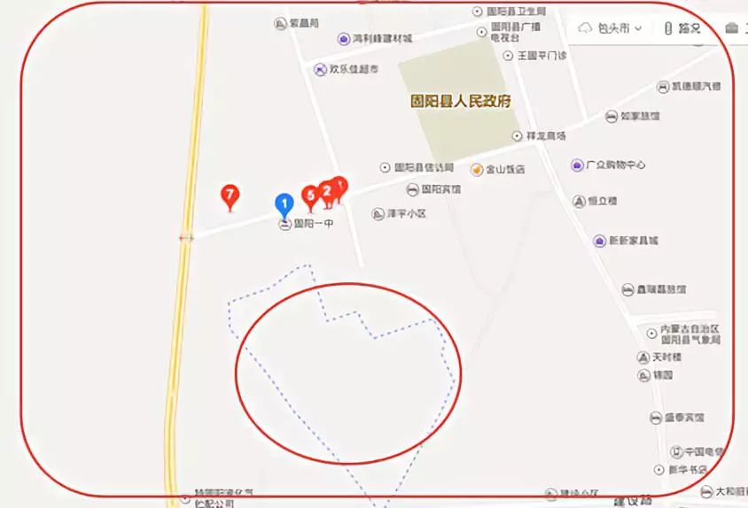 【关注】@所有人包头这些地方没信号，屏蔽范围和地图已备好，快查看！