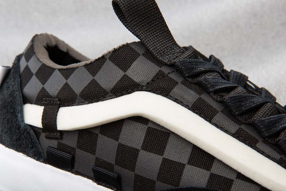 vans解构侧边鞋带,解构ow鞋带怎么穿