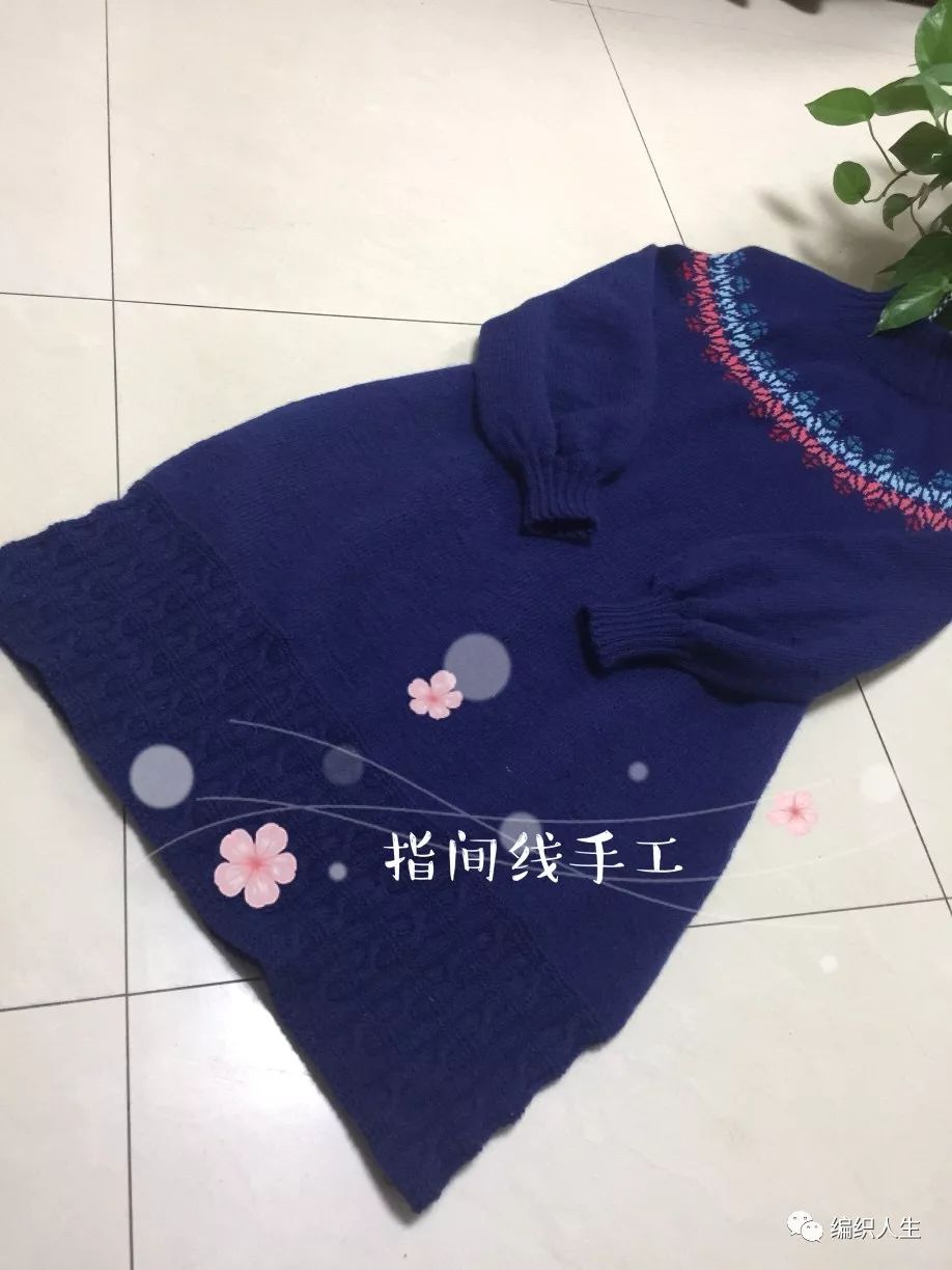 火得一塌糊涂的棒针提花毛衣,开司米棒针圆肩提花毛衣图解