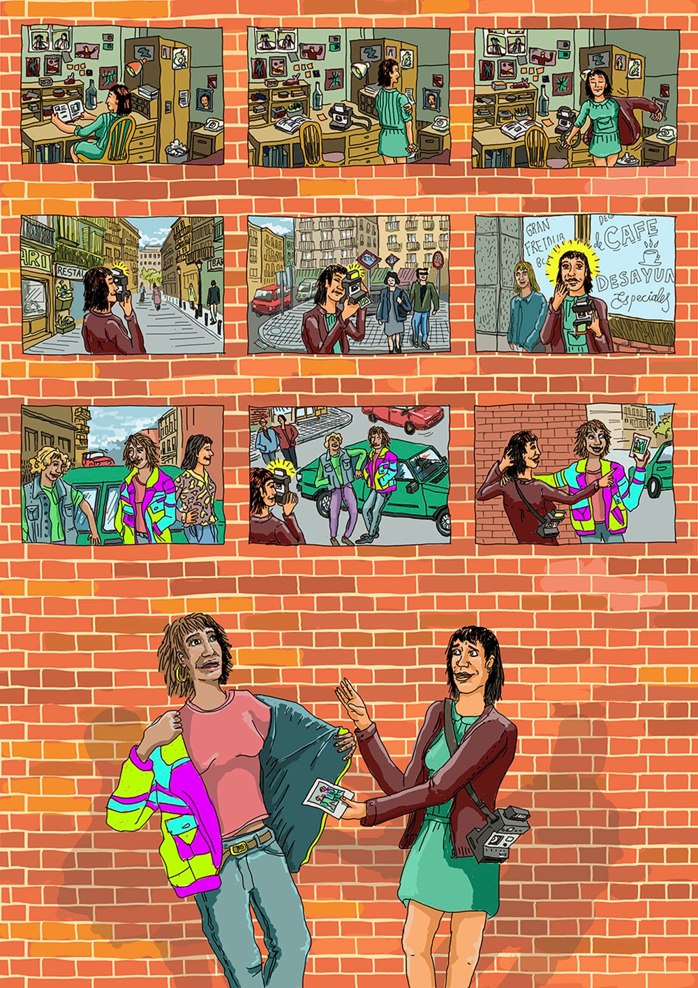 马德里开了家废墟服装店，这里有当下最流行的工业（地）风!