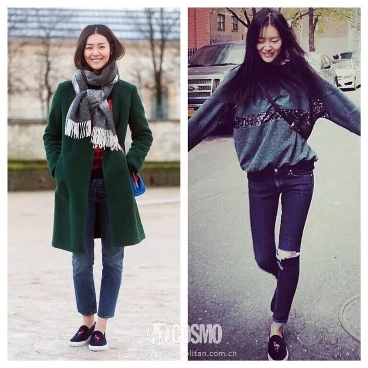 linda的穿搭日常,linda黑色时装鞋