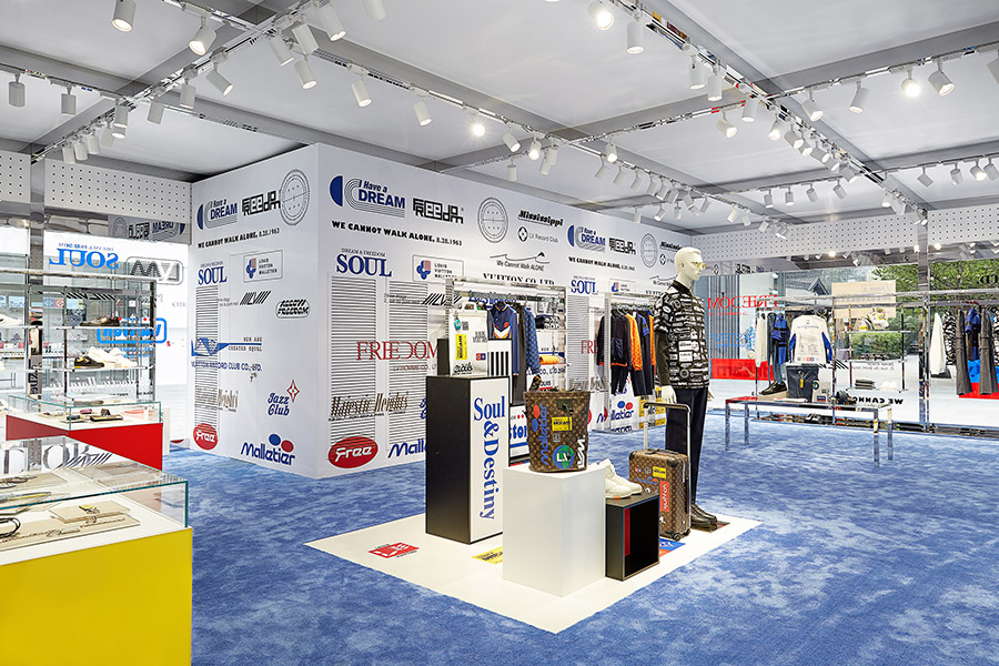 lv男装逛店,lv秋季男装限时店