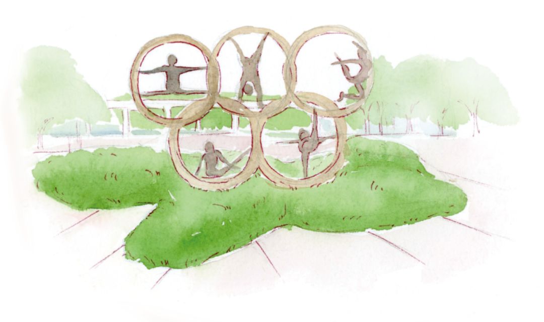 青岛地铁手绘画,青岛旅游攻略不打车怎么去