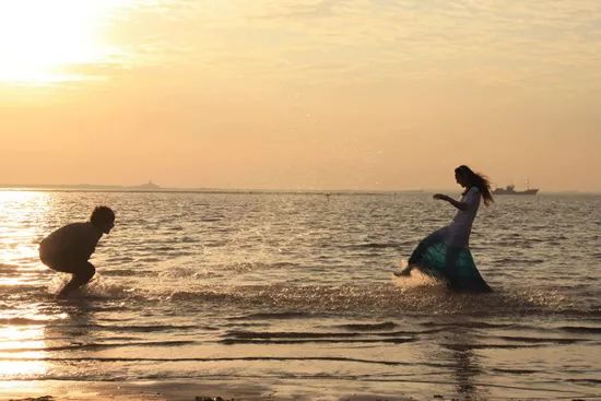唐山夏天旅游攻略,唐山国际旅游岛月岛景区夜景