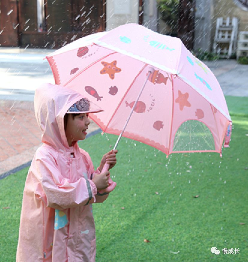 宝宝可爱雨伞雨衣,幼儿园雨衣雨鞋雨伞三件套