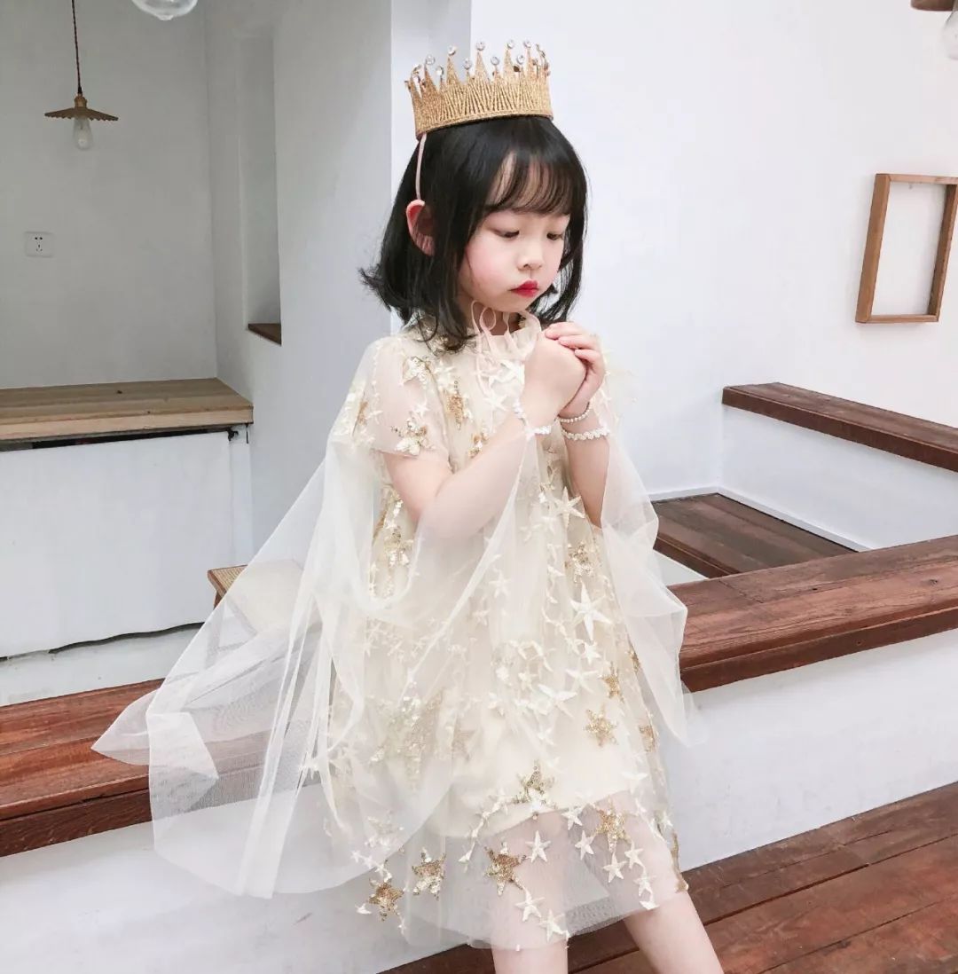 儿童节穿上这条仙气十足的礼服裙，你家小公主妥妥占据C位|二宝爸淘货