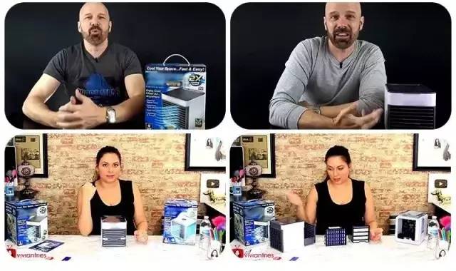 迷你小型冷风扇,夏季必备迷你usb可充电冷风扇