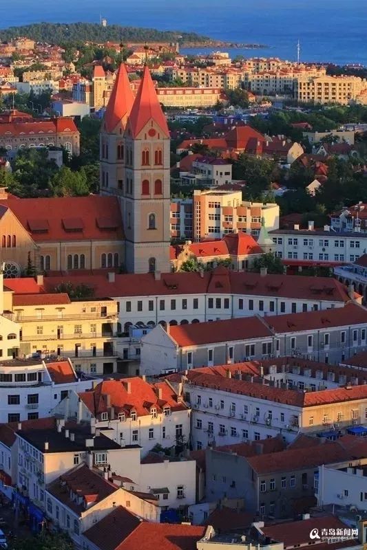 青岛一座浓厚德式风情的海滨城市,青岛一座很美的城市