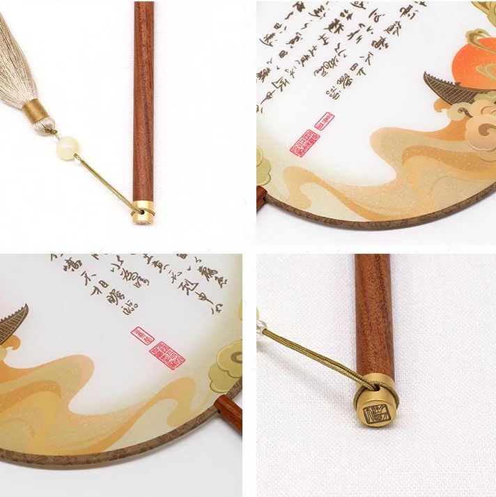 三希堂笺纸,三希堂绸缎扇子