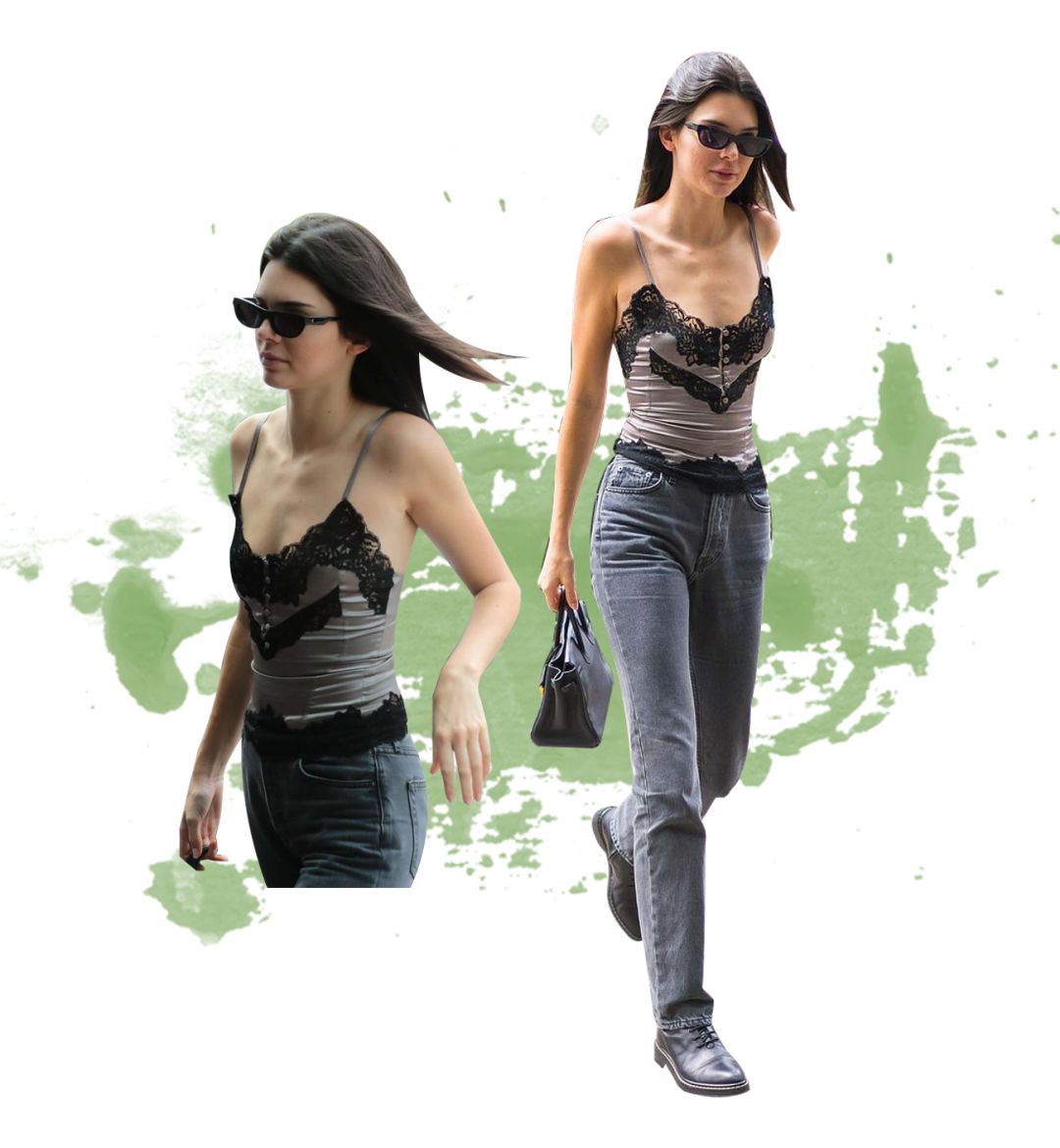 肯豆辣妹发型怎么弄,肯豆最新私服搭配图