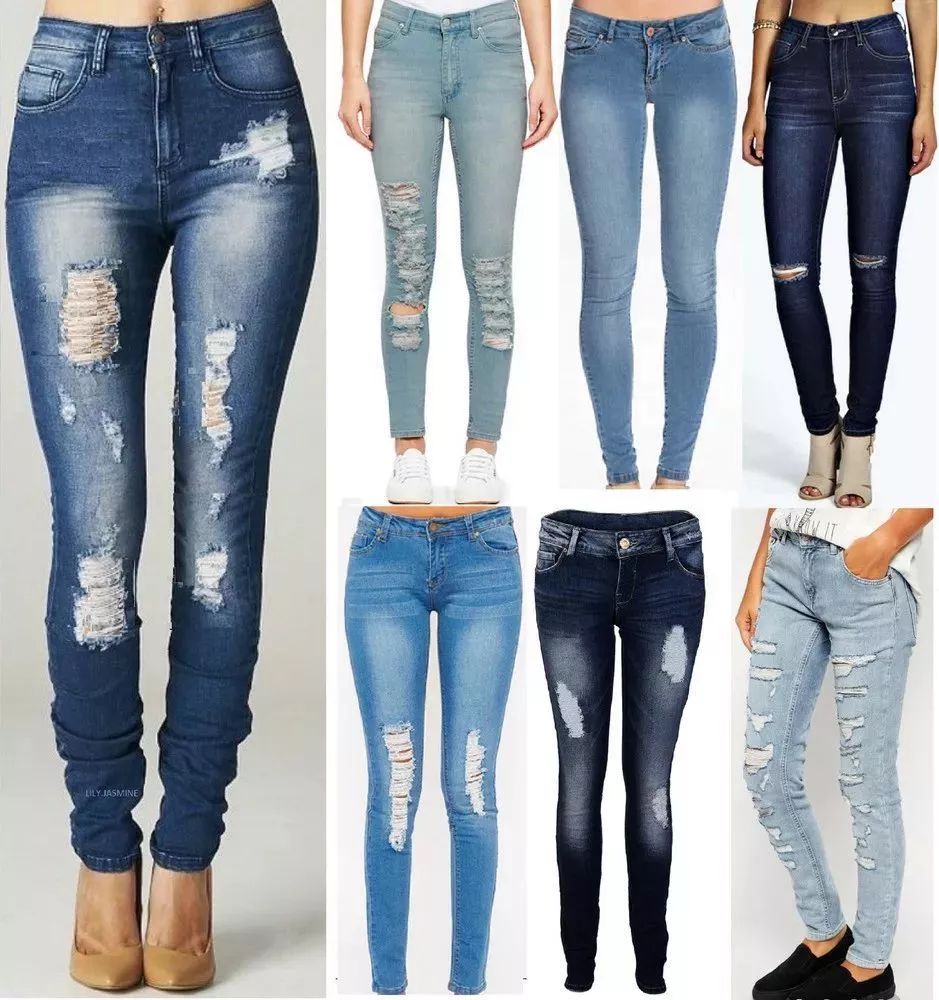 明星穿的破洞裤,为什么明星穿牛仔裤都很有型