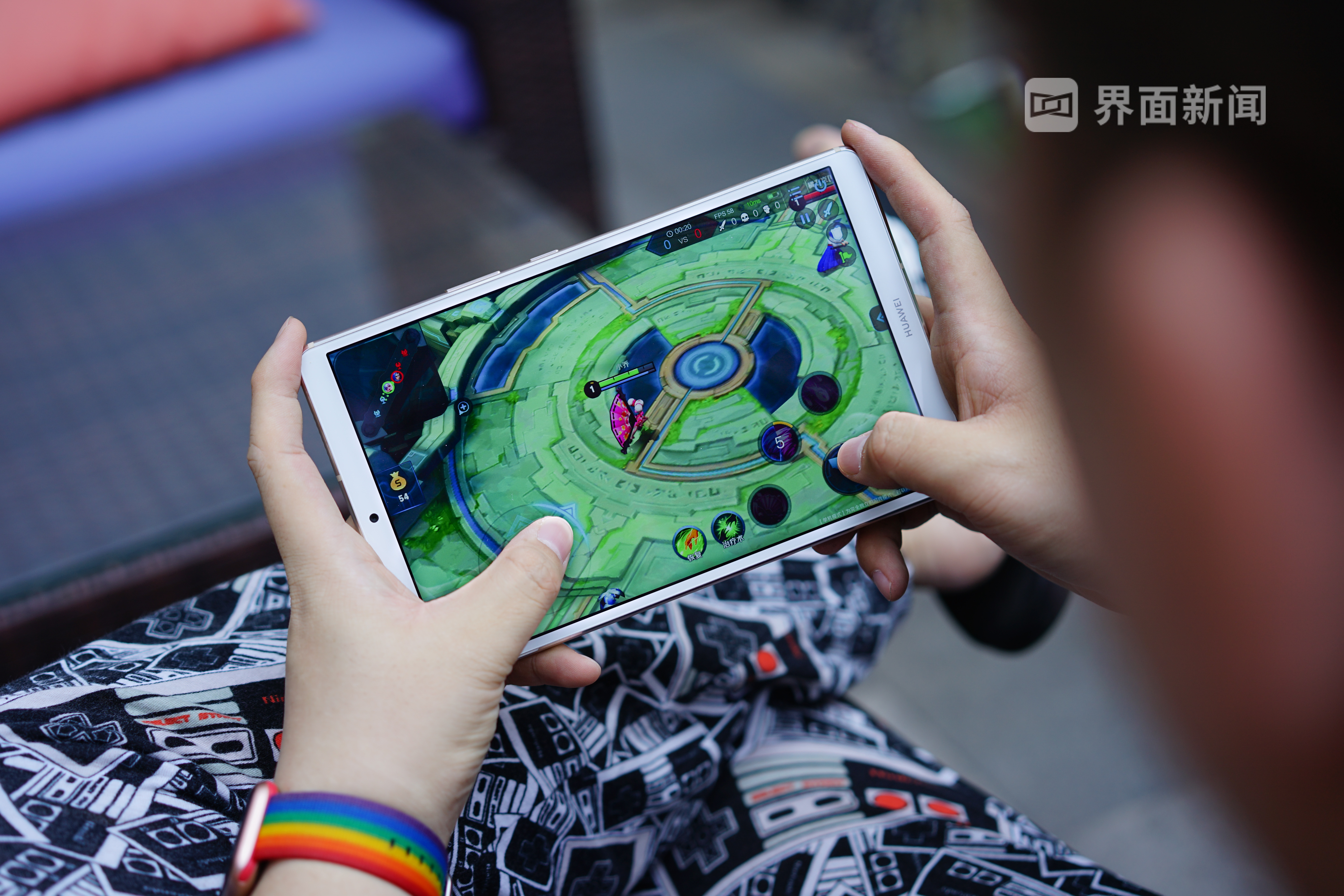 华为平板m6玩原神最高画质,平板华为m6玩吃鸡