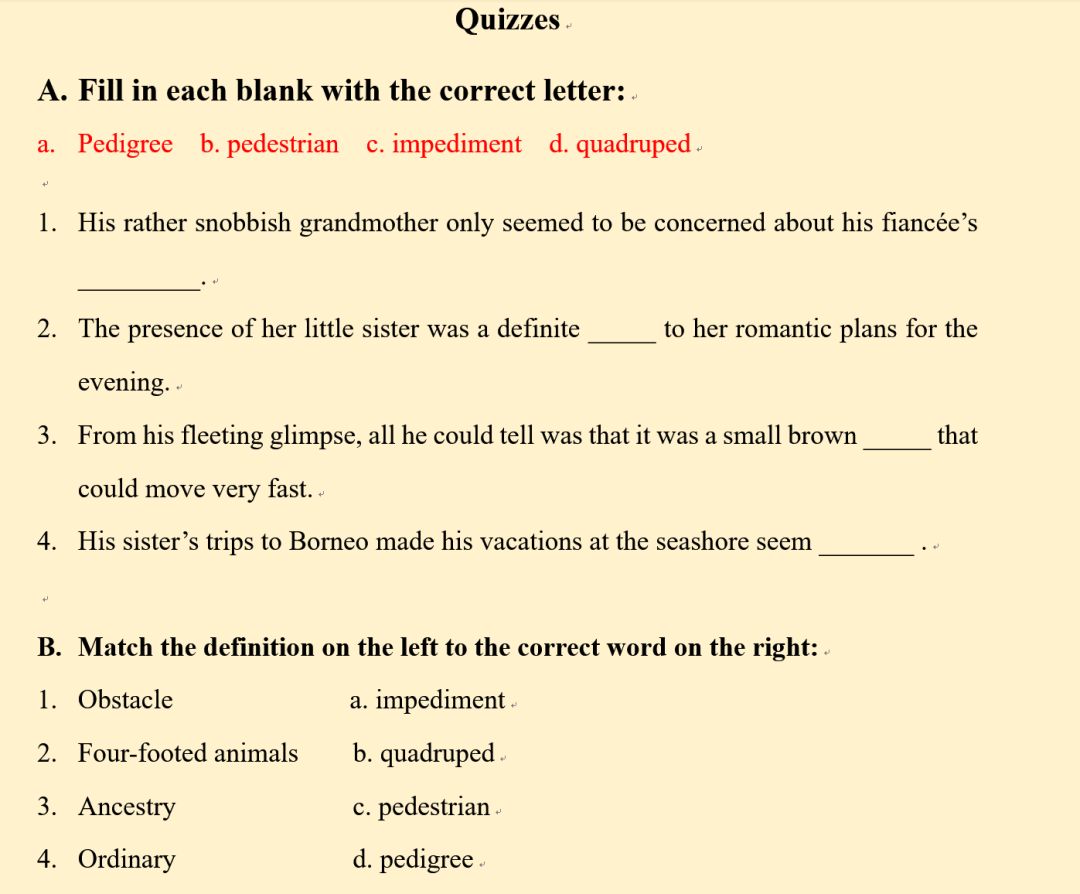 破冰行动|词缀Ped-的那些事