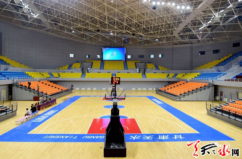 探访天水市体育中心,天水市体育中心鸟瞰图