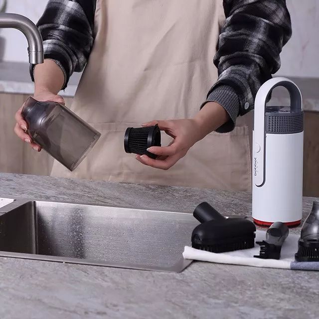 无绳便携式吸尘器,不用充电的家用小型吸尘器