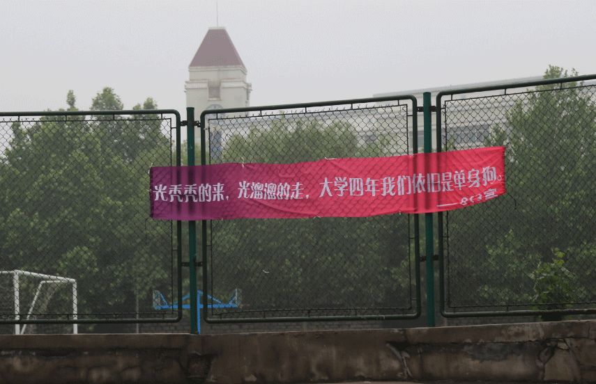 高校走心毕业季标语惹哭网友,催泪的毕业季横幅