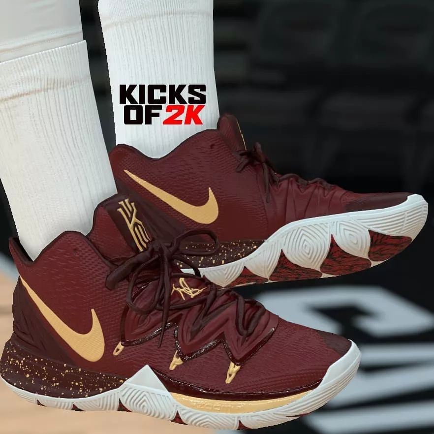 姑娘们，把NBA2K里的鞋拉出来溜溜