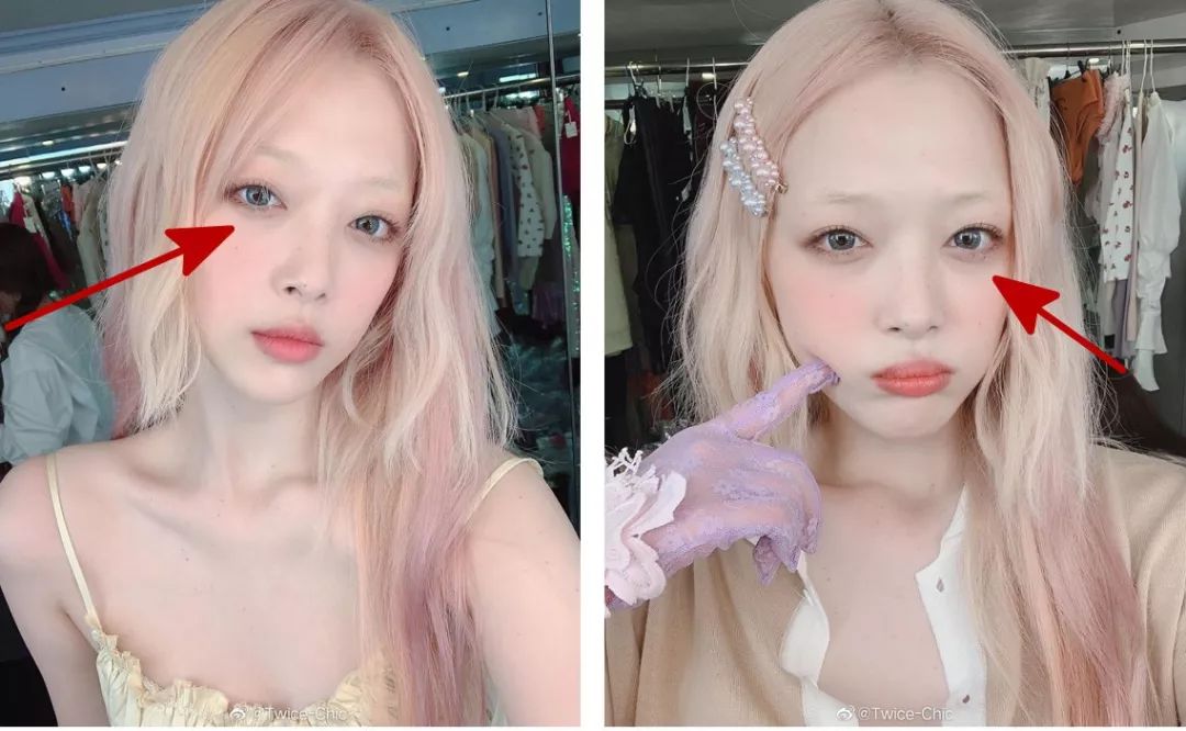 又是激凸又是露底，“蜜桃肌”的盛世美颜也有翻车时