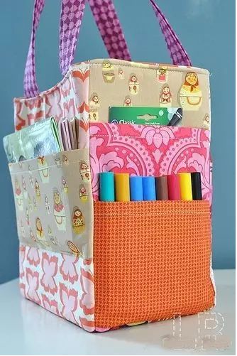 碎布拼接收纳视频,一块块拼图收纳方法